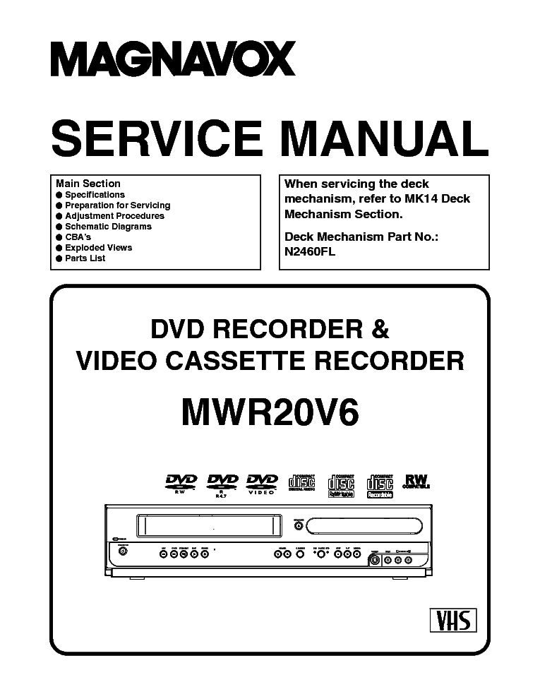 Magnavox Service Manual Free Download